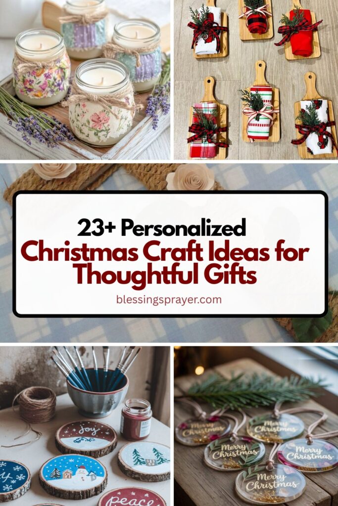 Christmas Craft Ideas for Thoughtful Gifts