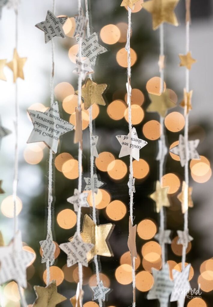 Paper Star Garland