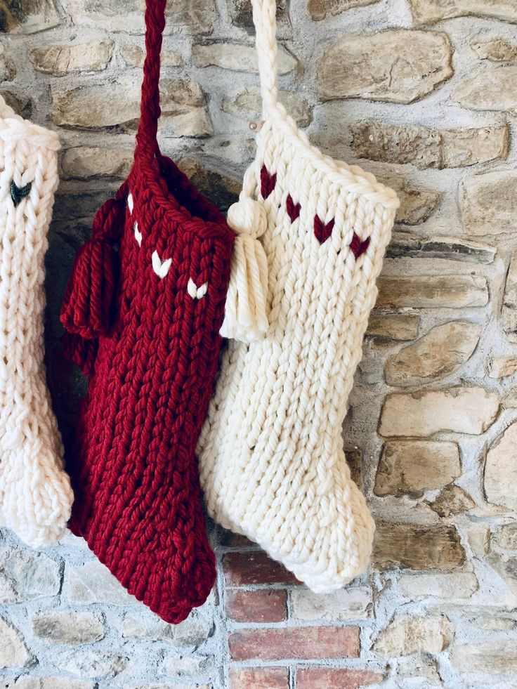 Cozy Knitted Stockings