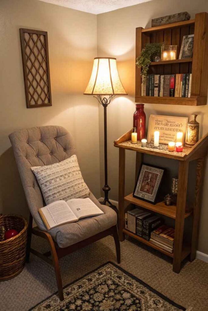 Cozy Bible Reading Nook