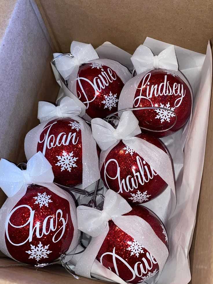 Custom Name Ornaments