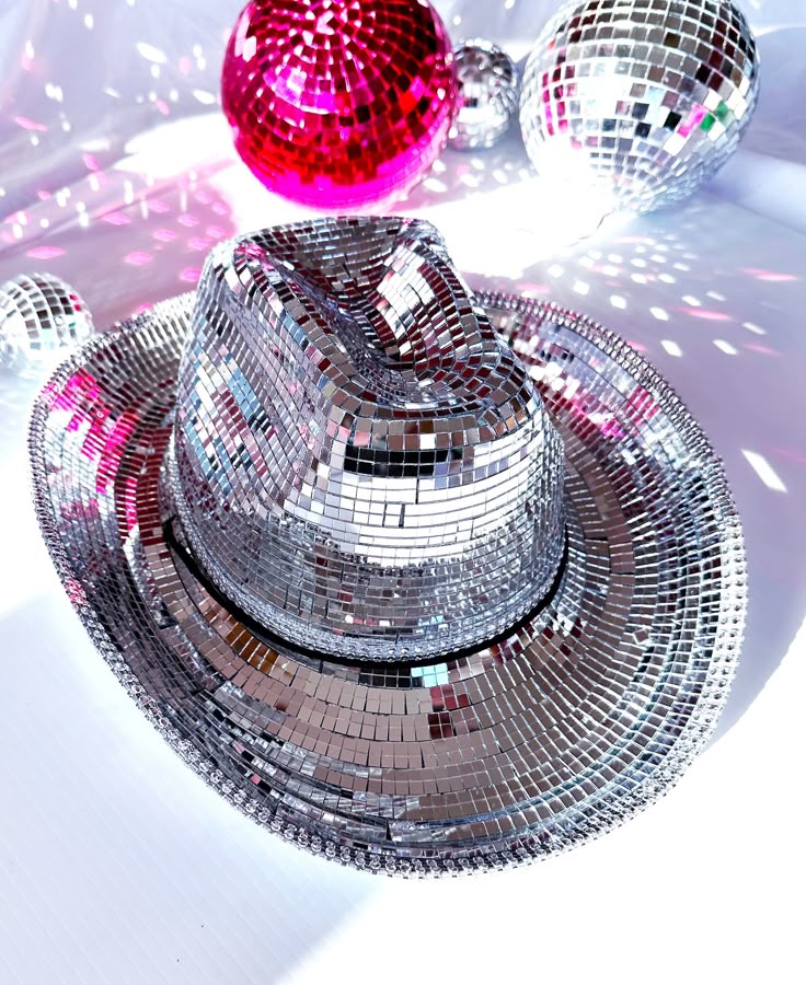Disco Ball Hats