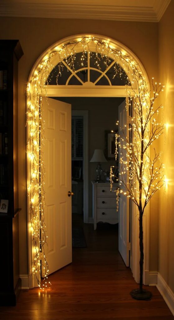 Glittering Entryway Glow-Up
