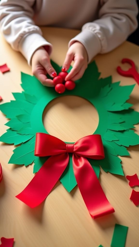 Christmas Wreath Craft