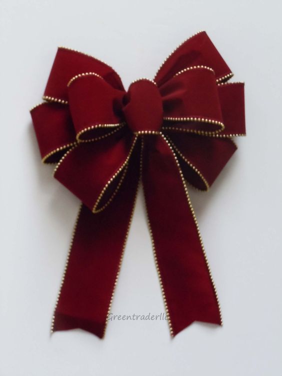 Layered Ribbon Medallion Bow