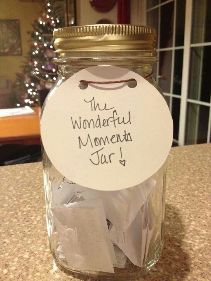 New Year Memory Jar