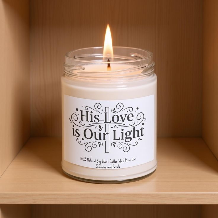 Mason Jar Candle Prayer Holders