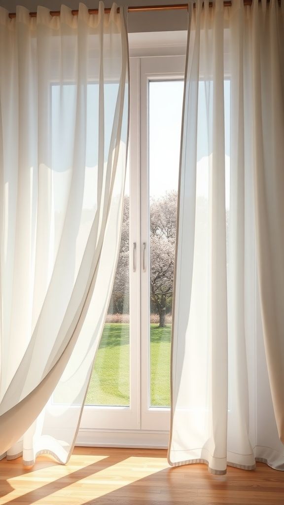 Soft Curtain Breeze Setup
