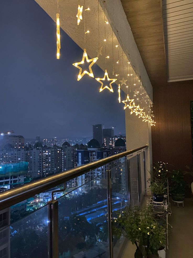 Star String Light Ceiling