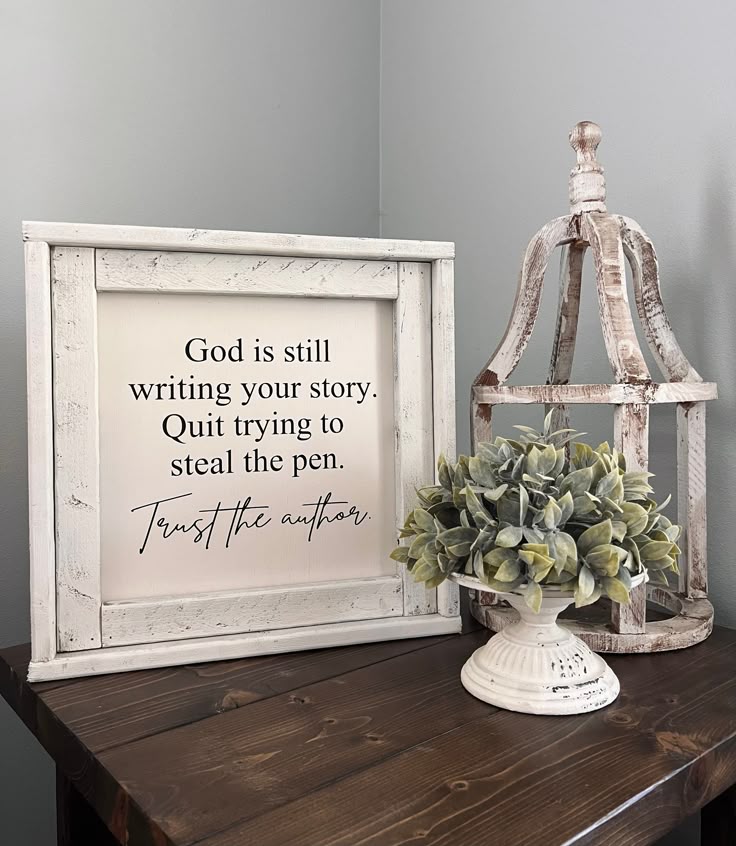 Thrifted Faith-Inspired Vignettes