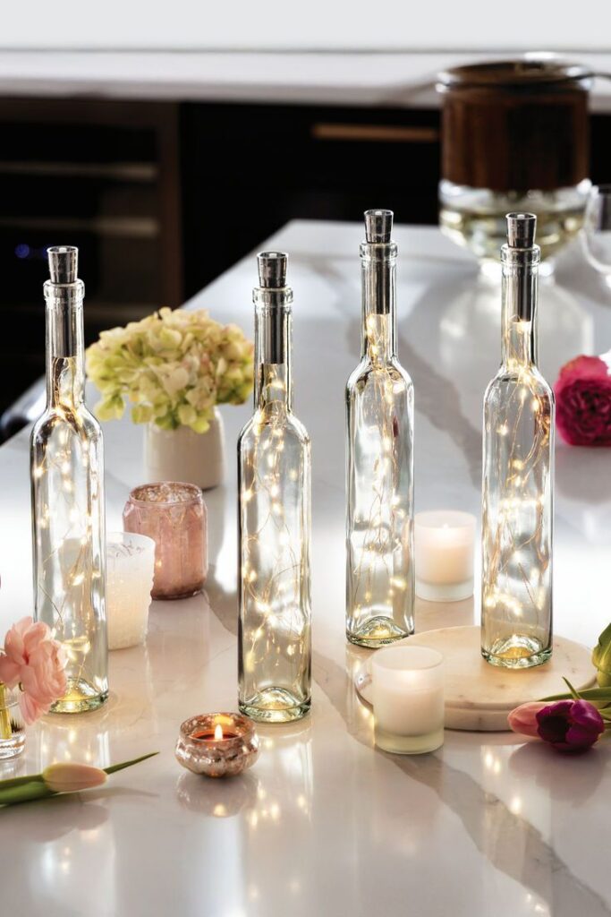 Fairy Light Bottles