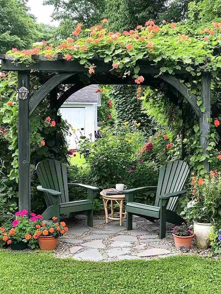 Fellowship Arbor Seating