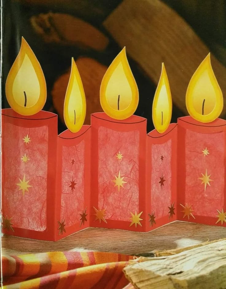 Christmas Candle Craft