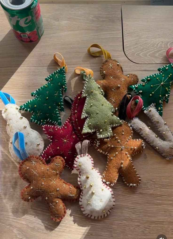 Felt Christmas Shape Garland