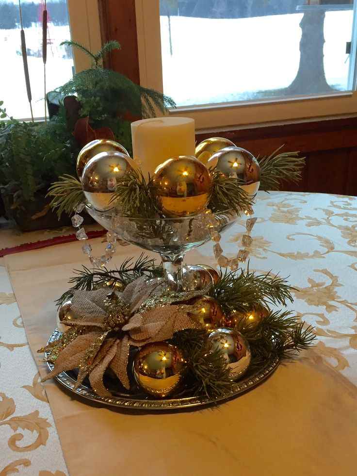 Sparkling New Year Centerpiece