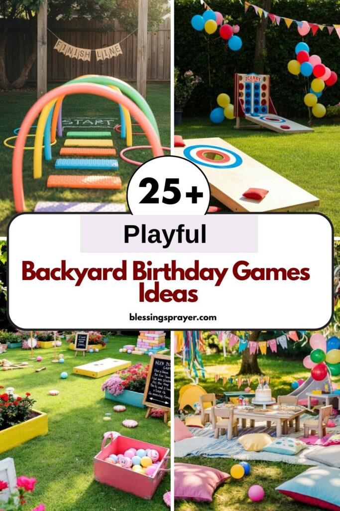 Backyard Birthday Party Ideas