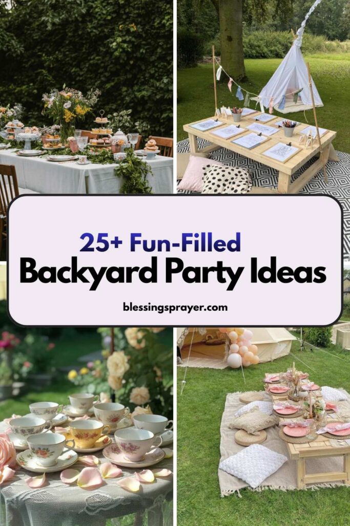 Backyard Party Ideas