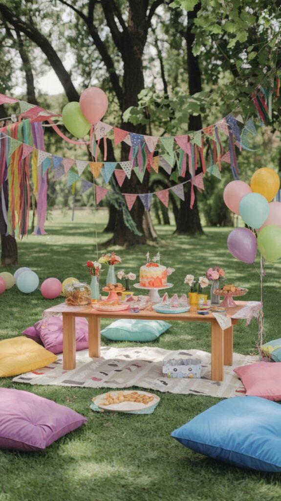 Backyard Picnic Birthday Party