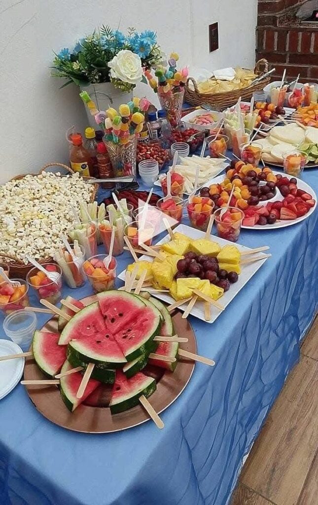 Backyard Snack Bar Party