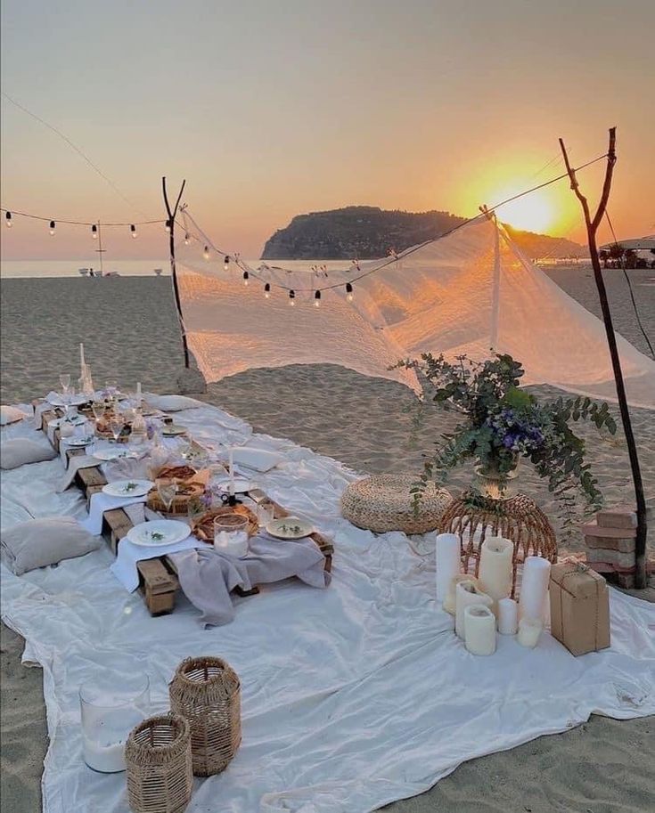 Beach Picnic Birthday Celebration