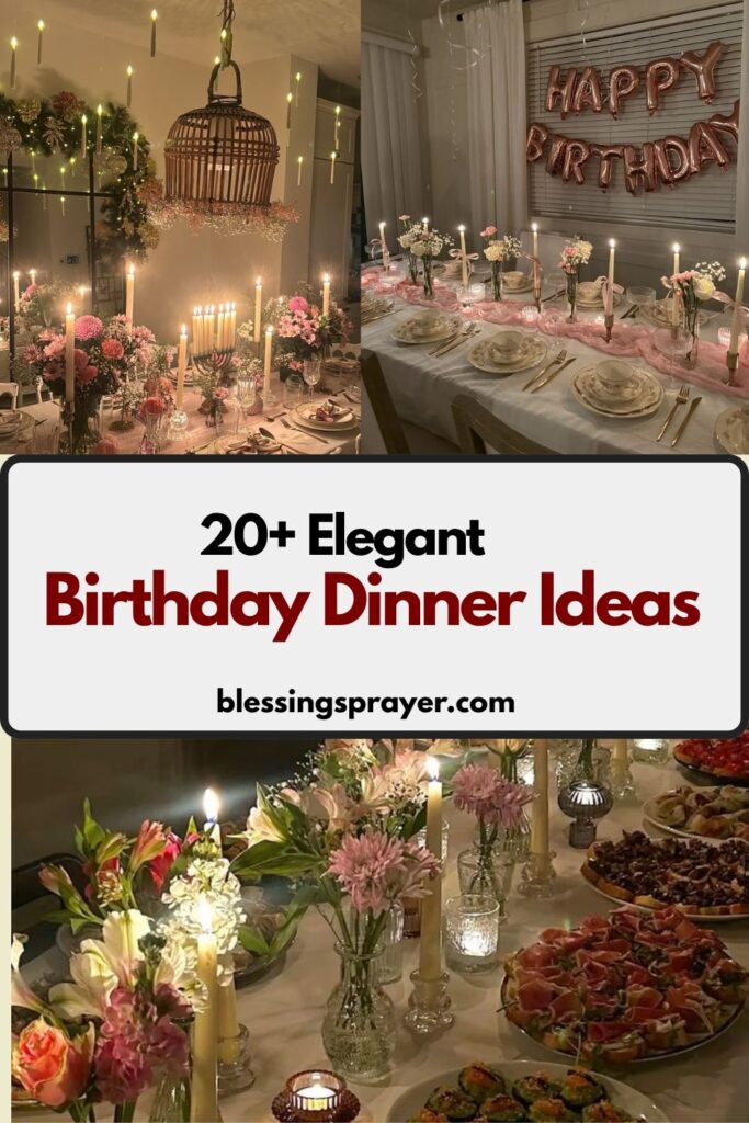 Birthday Dinner Ideas