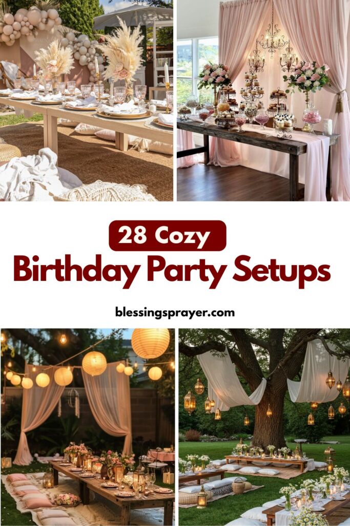 Birthday Party Setups