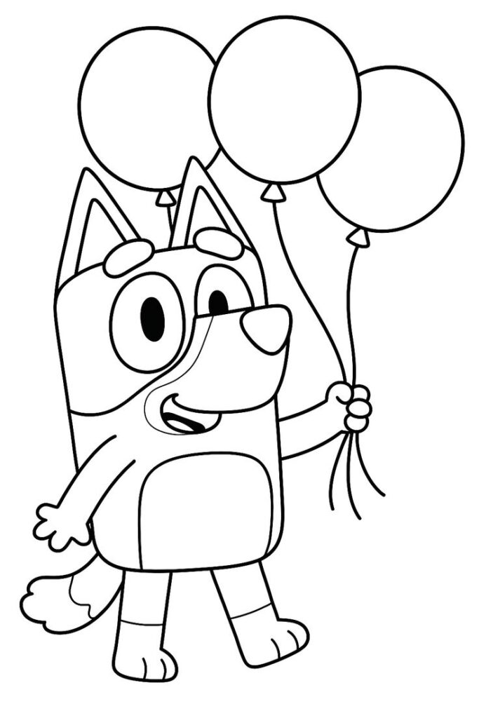 Bluey Creative Drawing Party