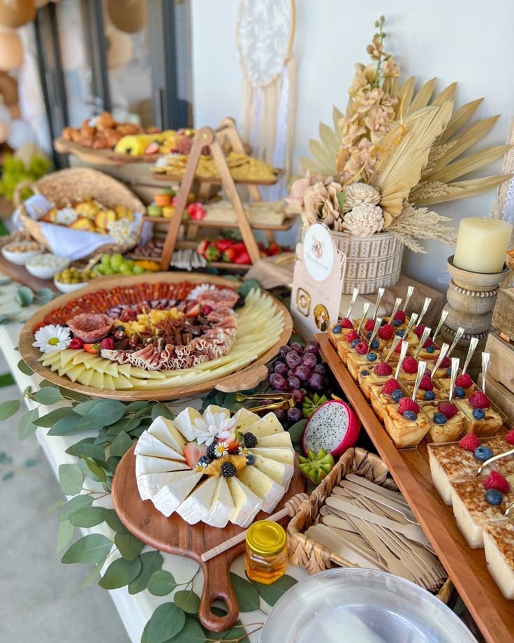 Boho Fruit & Grazing Table