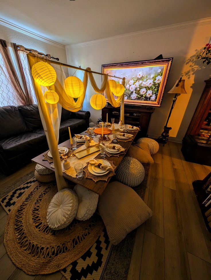 Casual Lounge-Style Birthday