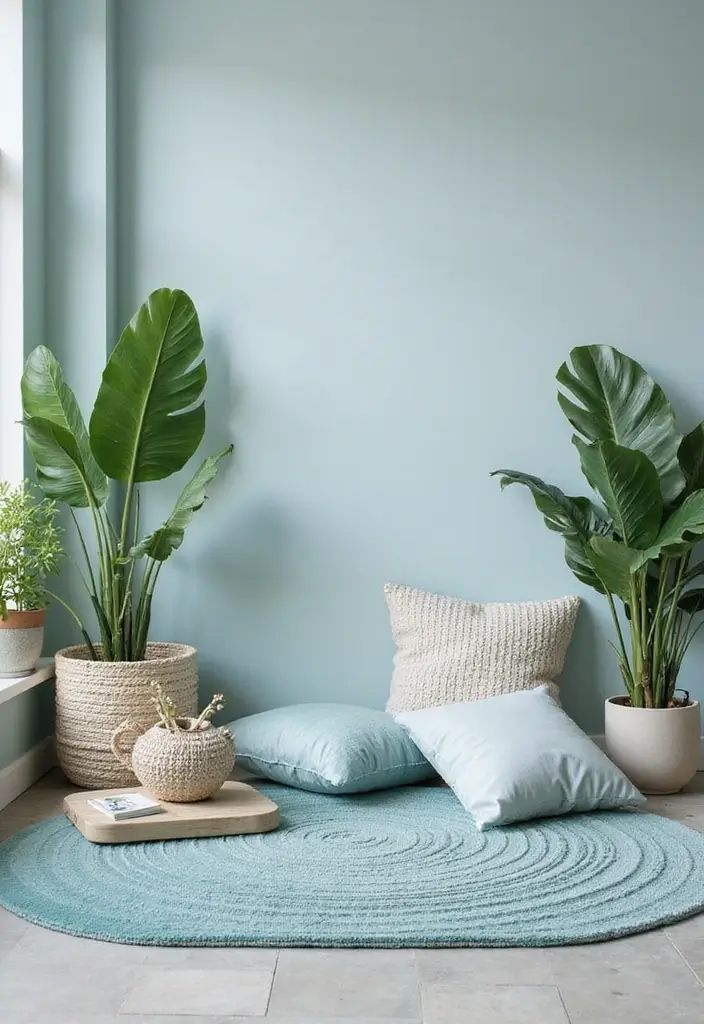 Calm Blue Serenity Nook