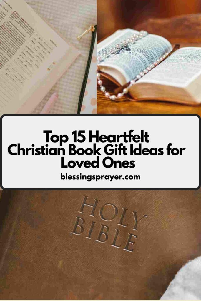 Christian Book Gift Ideas for Loved Ones