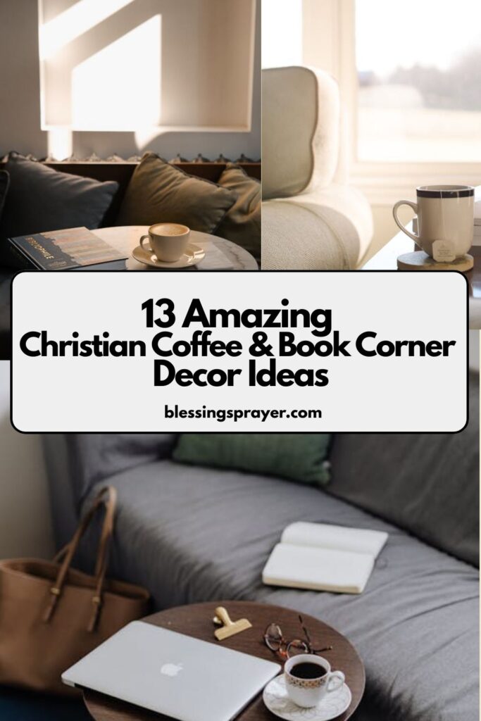 Christian Coffee & Book Corner Decor Ideas