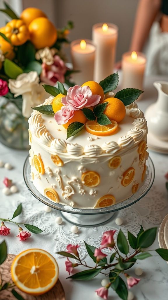 Citrus Fresh Aesthetic Birthday