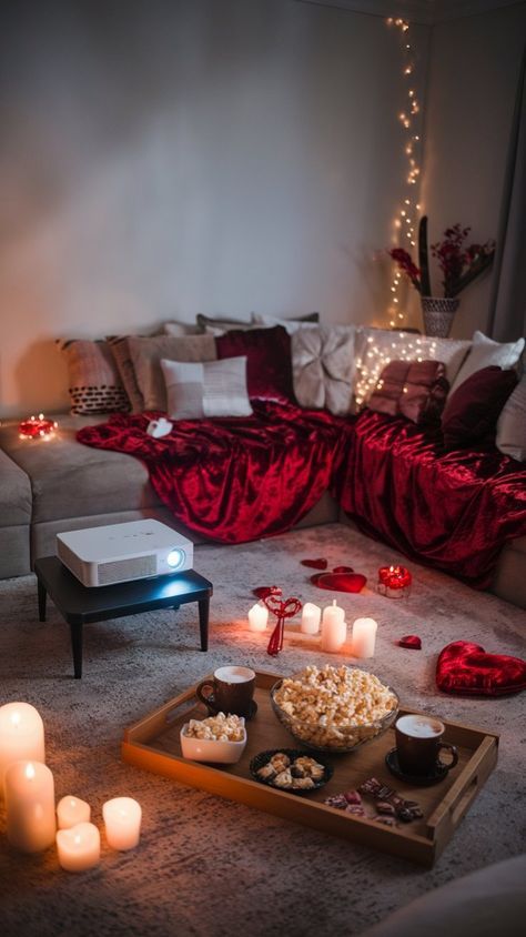 Cozy Candlelight Valentine Night