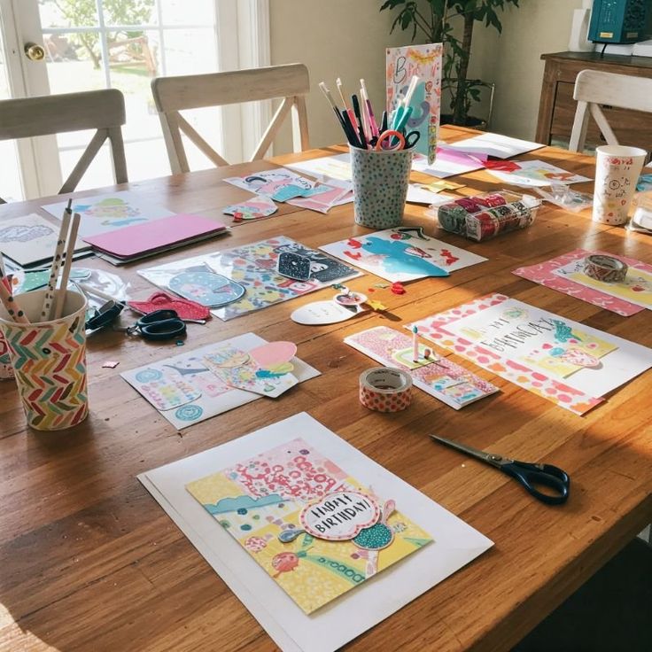 Craft Time Birthday Party