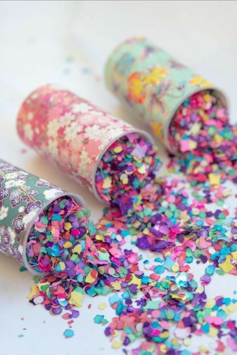 DIY Confetti Table Sprinkle