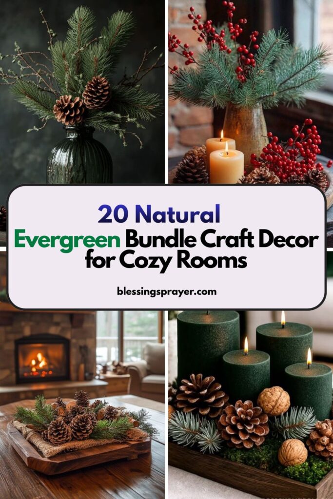 Evergreen Bundle Craft Decor for Cozy Rooms