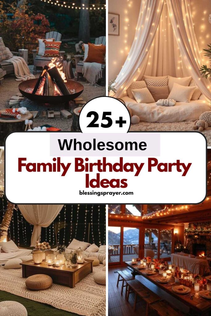 Family Birthday Party Ideas