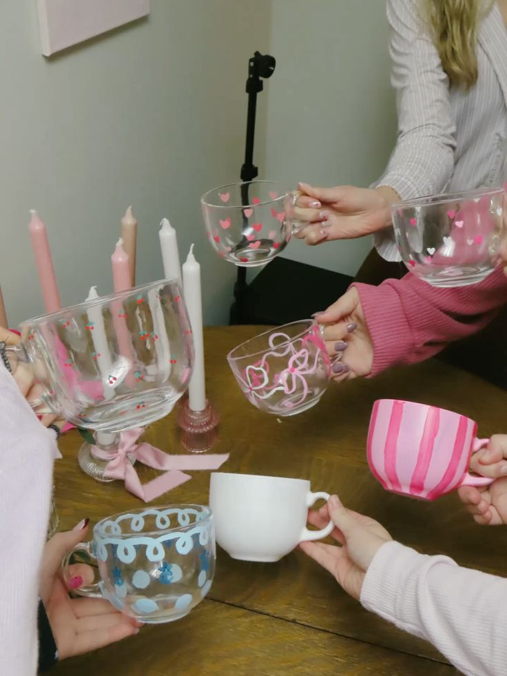 Valentine Painted Mug Party