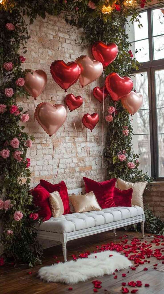 Heart Balloon Lounge Party