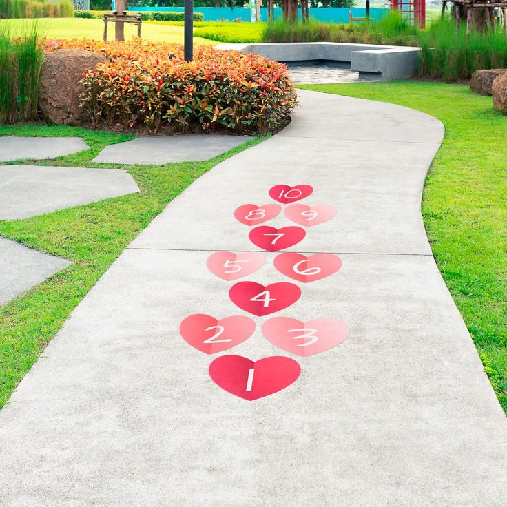 Heart Hop Path
