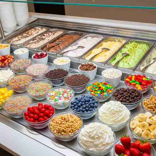 Ice Cream Party Setup