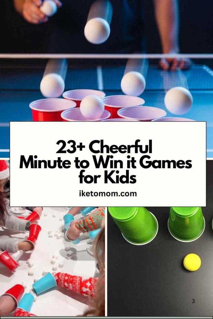 Minute to Win it Games for Kids