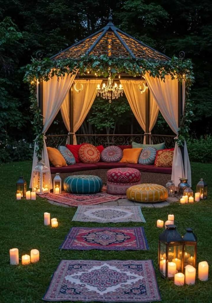 Moroccan Night Birthday Setup