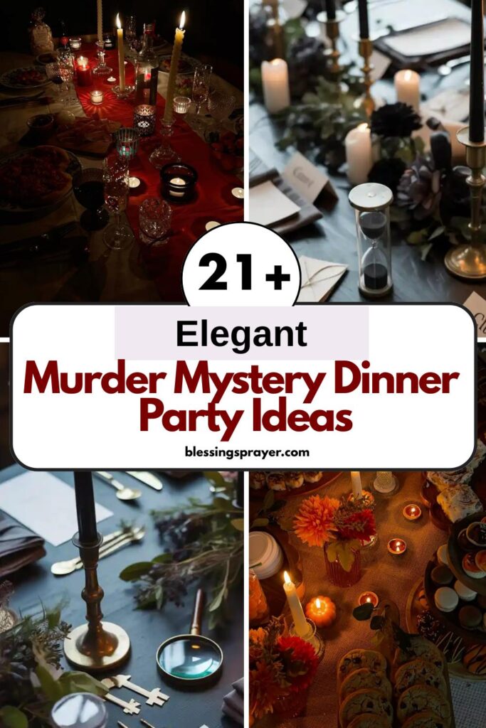 Murder Mystery Dinner Party Ideas