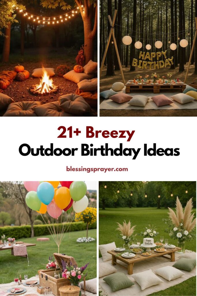 Outdoor Birthday Ideas