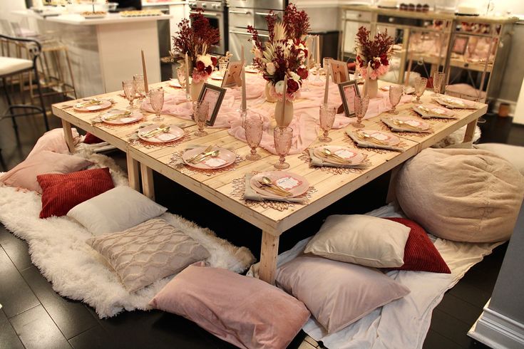 Picnic-Style Indoor Birthday Dinner