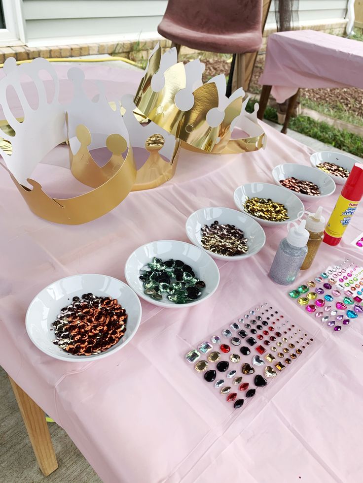 Princess Crown-Making Party
