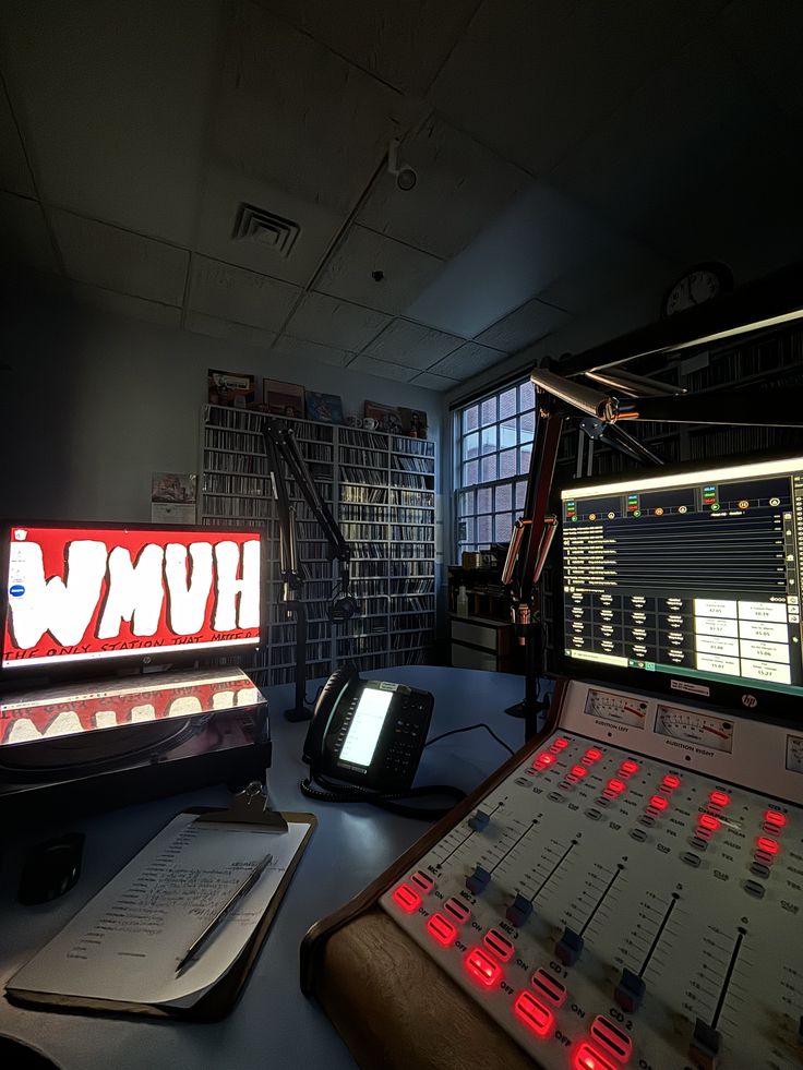 Radio Station Studio Mystery