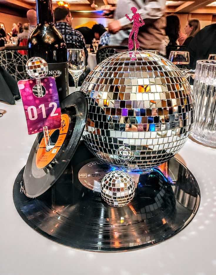 Retro Disco Birthday Setup